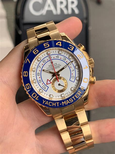 ghiera rolex yacht master|rolex yacht master gold.